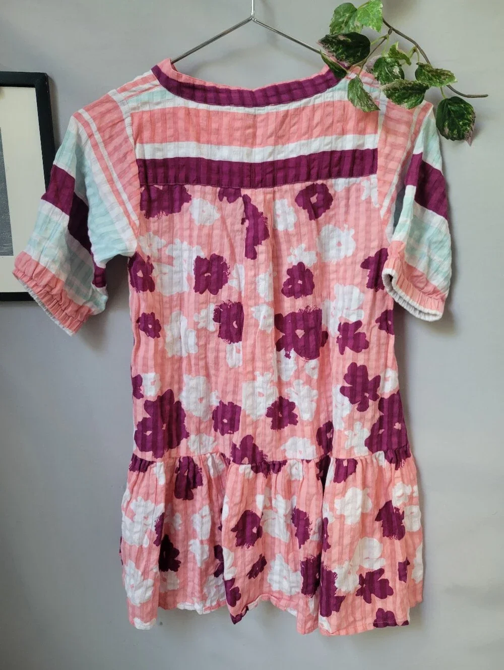 Tanya Taylor Mini Evelyn Floral Swim Beach Cover Up M